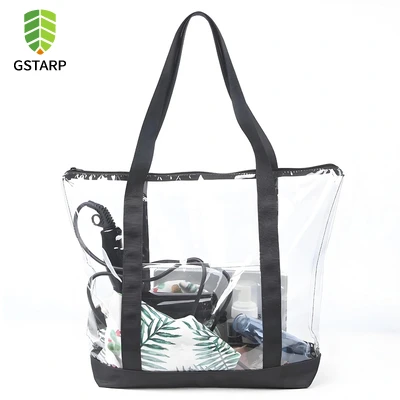 Bolsa de tela transparente PVC