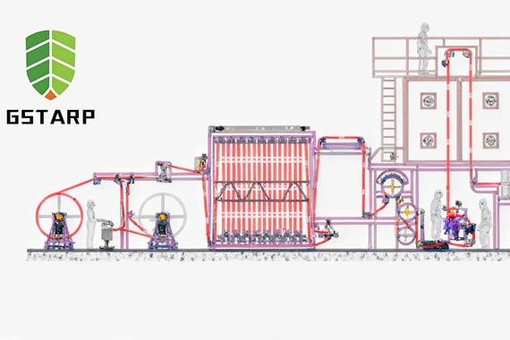 Rollo recubierto de cuchillo de PVC