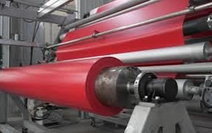 Línea de producción recubierta de cuchillo de PVC