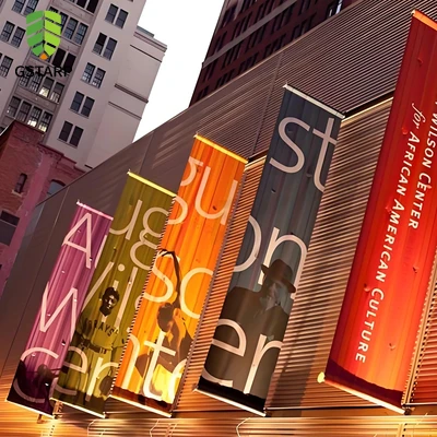 Material de bandera de PVC bloqueada