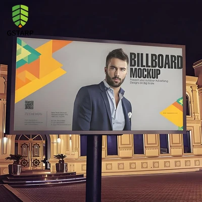 Banner de luz de fondo de PVC