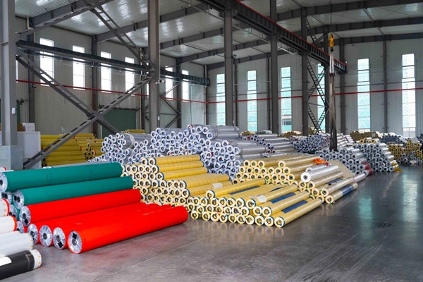 Aplicación de la piscina de lona de PVC