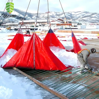 Material de lona de nieve PVC