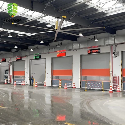 Tela de puerta de alta velocidad