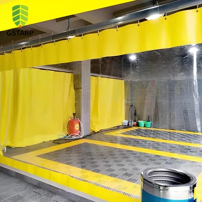 Material de la cortina de lavado de coches