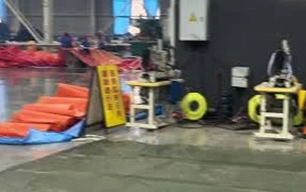 Taller de producción de bolsas de agua