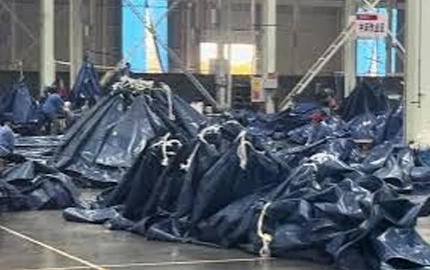 Paño de cubierta de contenedor