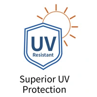 Tela transparente para tiendas