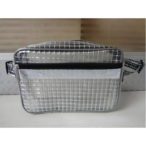 PVC Clear Mesh Bag Fabric  