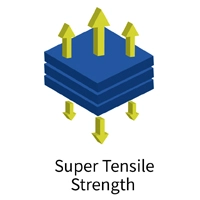 Material de bandera de PVC bloqueada